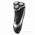 Rechargeable men's shaver, washable design, three individually floating heads